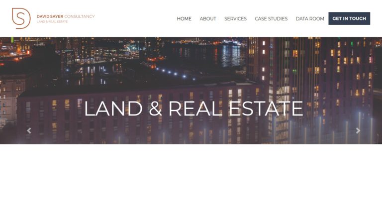 David Sayer Consultancy land and real estate website